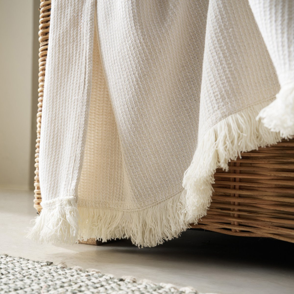 Ριχτάρι Καναπέ Διθέσιου (180x250) Gofis Home Odessa Off White 533/05