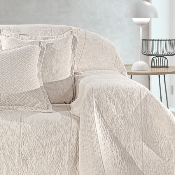 Ριχτάρι Πολυθρόνας (150x180) Guy Laroche Soho Ivory