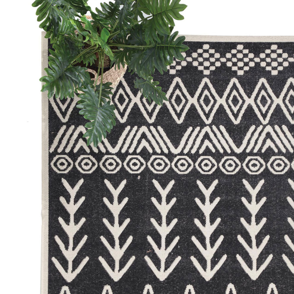 Χαλί Καλοκαιρινό (200x285) Royal Carpet Flox 3K Black