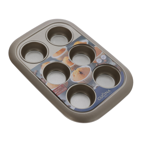Φόρμα Για 6 Cupcake/Muffin (30.5x21x3.4) K-M 309400620