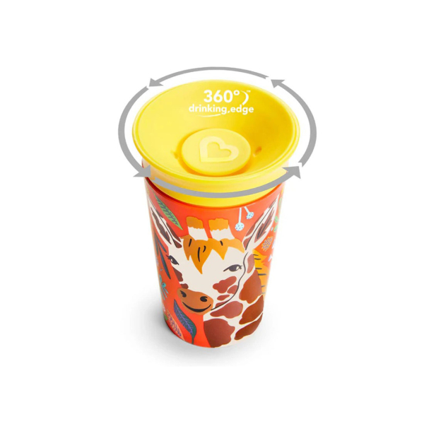 Ποτήρι Εκπαιδευτικό 266ml Munchkin Miracle Sippy Cup Giraffe