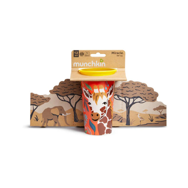 Ποτήρι Εκπαιδευτικό 266ml Munchkin Miracle Sippy Cup Giraffe