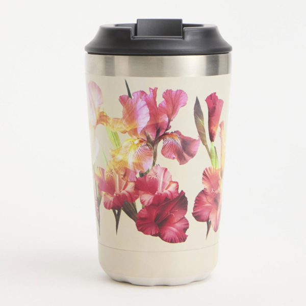 Ποτήρι Θερμός 340ml Chilly's Original's Series Floral Golden Hour