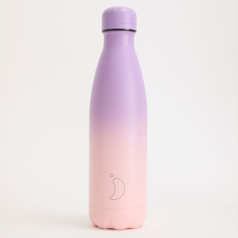 Μπουκάλι Θερμός 500ml Chilly's Original's Series Peach Purple