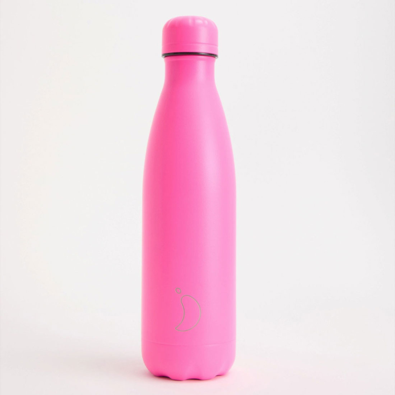 Μπουκάλι Θερμός 500ml Chilly's Original's Series Fluro Pink