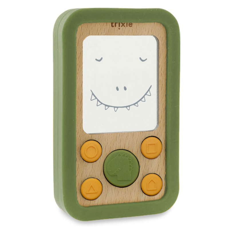 Ξύλινο Παιχνίδι Ρόλων (11x6.5x2) Trixie Baby Phone Mr.Dino
