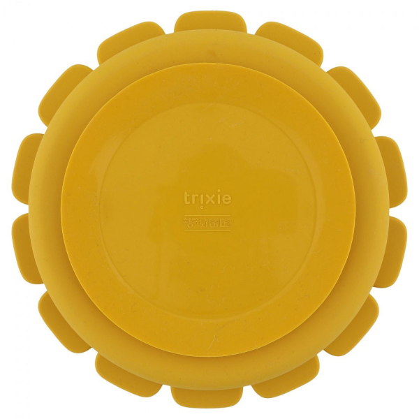 Πιάτο Σιλικόνης (Φ19x3.5) Με Χωρίσματα Trixie Mr.Lion