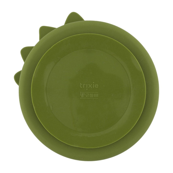 Πιάτο Σιλικόνης (Φ19x3.5) Με Χωρίσματα Trixie Mr.Dino