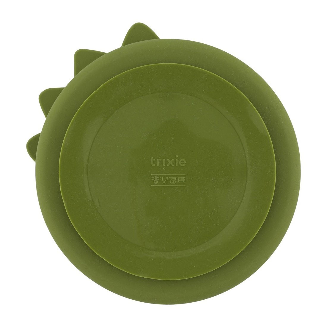 Πιάτο Σιλικόνης (Φ19X3 5) με Χωρίσματα Trixie Mr Dino Home Παιδικά Είδη Φαγητού & Αξεσουάρ Σερβιρίσματος Spitishop