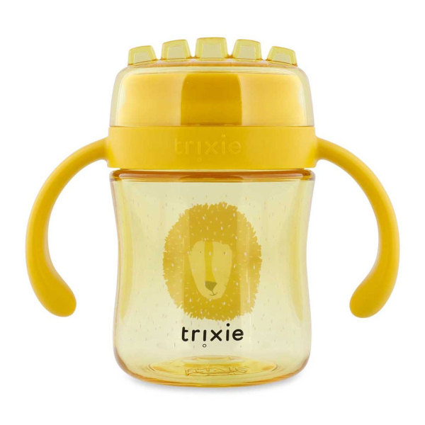 Ποτήρι Εκπαιδευτικό Με Καπάκι Trixie Tritan Mr.Lion