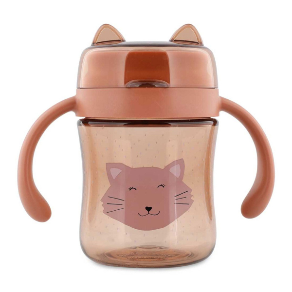Ποτήρι Εκπαιδευτικό Με Καπάκι Trixie Tritan Mrs.Cat