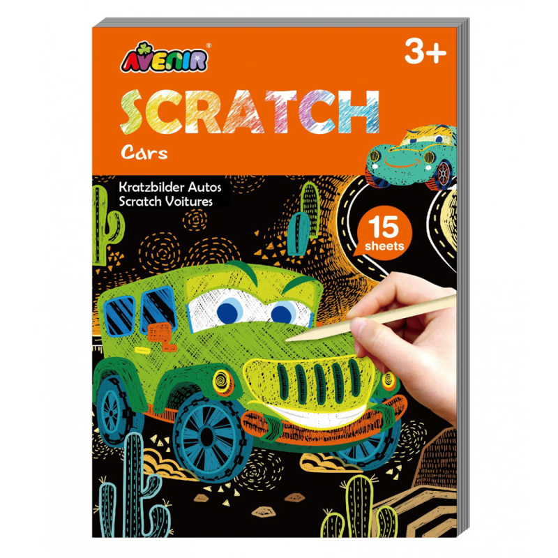 Ζωγραφική Scratch Avenir Cars