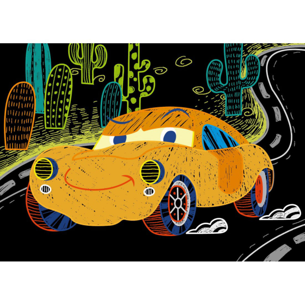 Ζωγραφική Scratch Avenir Cars