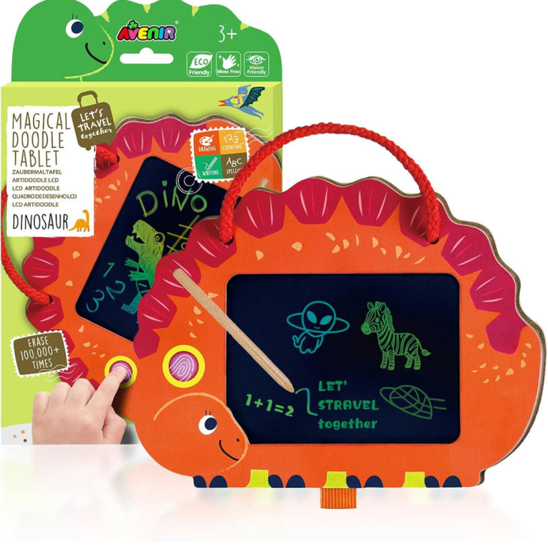 Tablet Ζωγραφικής LCD Avenir Dinosaur