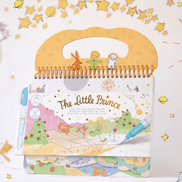 Βιβλίο Ζωγραφικής Με Μαρκαδόρο Νερού Avenir Little Prince