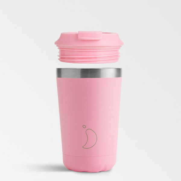 Ποτήρι Θερμός 340ml Chilly's Original's Series Pastel Pink