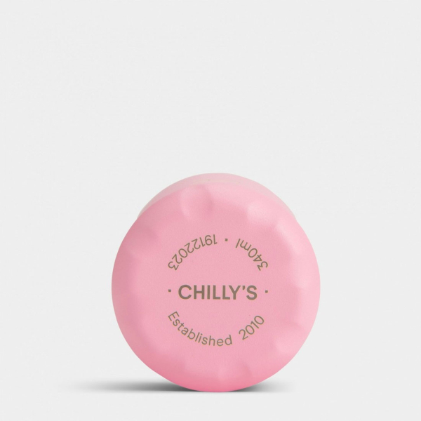 Ποτήρι Θερμός 340ml Chilly's Original's Series Pastel Pink