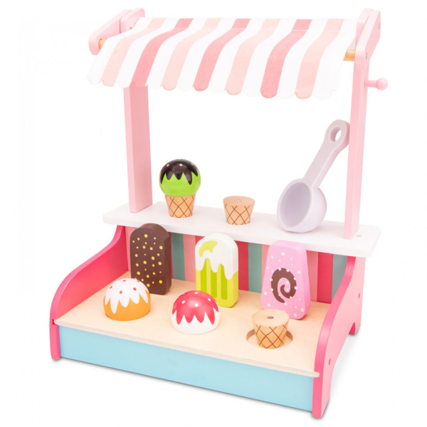 Ξύλινο Παιχνίδι Ρόλων (60x30x90) New Classic Toys Bon Appetit Ice Cream