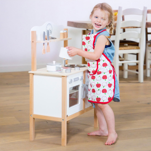Ξύλινο Παιχνίδι Ρόλων (55x30x89) New Classic Toys Bon Appetit Modern White