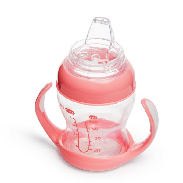 Ποτήρι Εκπαιδευτικό 118ml Munchkin Clear Pink