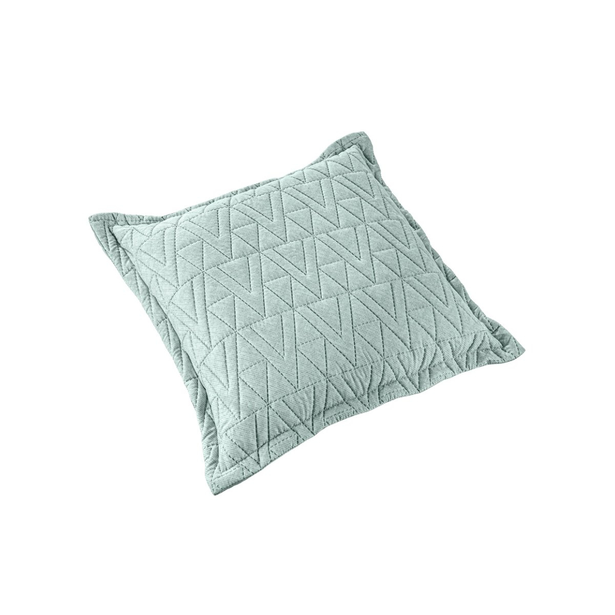 Κουβερλί King Size (250X240) + Διακοσμητική Μαξιλαροθήκη Guy Laroche Kylian Mint Home Λευκά Είδη Κρεβατοκάμαρας Spitishop