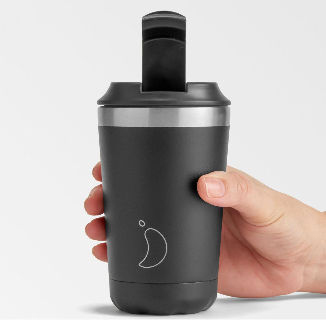 Ποτήρι Θερμός 340Ml Chilly&Apos S Original&Apos Series Black Home Οργάνωση & Αποθήκευση Spitishop