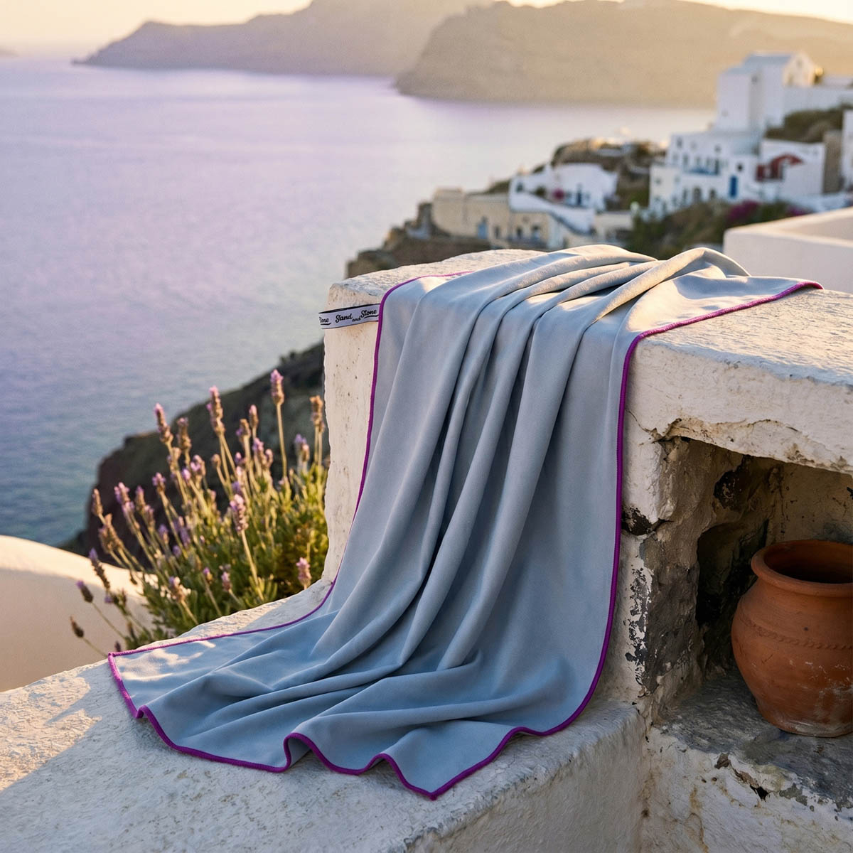Πετσέτα Microfiber (70x150) Easy Home Ciel 200gsm
