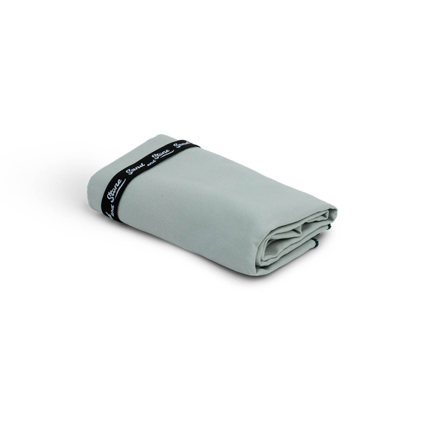 Πετσέτα Microfiber (70x150) Easy Home Grey 200gsm