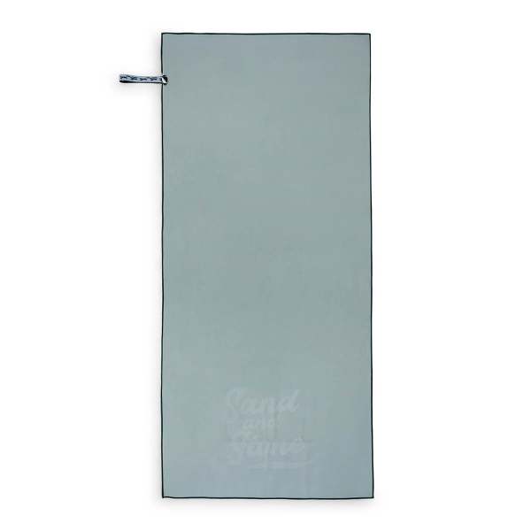 Πετσέτα Microfiber (70x150) Easy Home Grey 200gsm