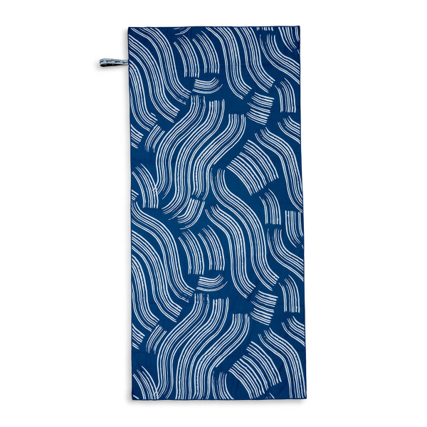 Πετσέτα Θαλάσσης Microfiber (70x150) Easy Home Waves 200gsm