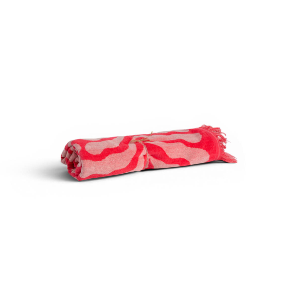 Πετσέτα Θαλάσσης (80x160) Easy Home Velour Pink