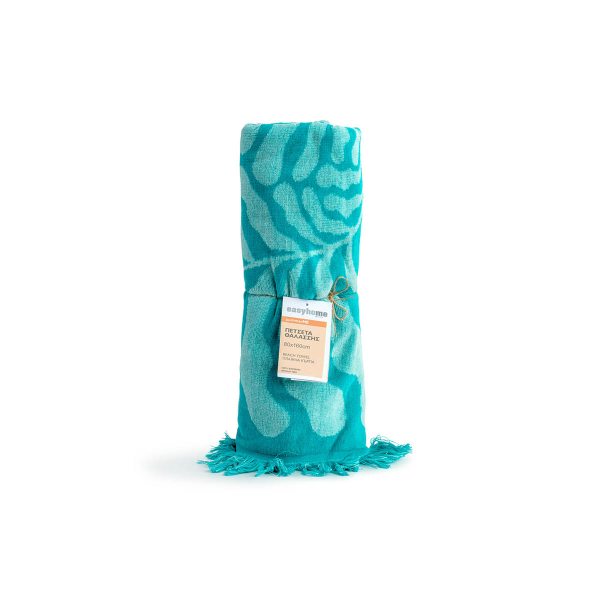 Πετσέτα Θαλάσσης (80x160) Easy Home Velour Green