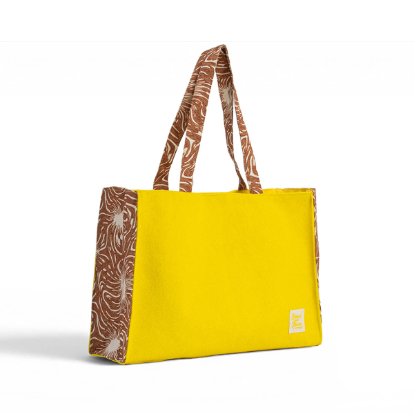 Τσάντα Θαλάσσης (45x32) Easy Home Yellow