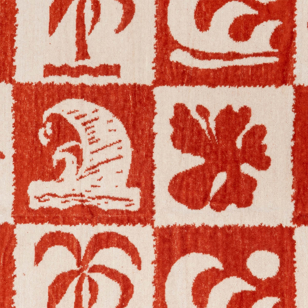 Πετσέτα Θαλάσσης (80x160) Easy Home Velour Surf Orange