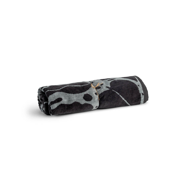Πετσέτα Θαλάσσης (80x160) Easy Home Velour Jungle Grey