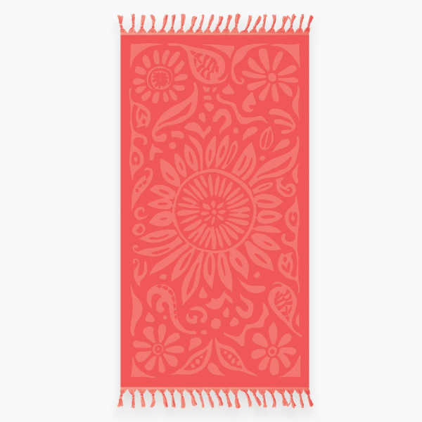 Πετσέτα Θαλάσσης (80x160) Nef-Nef Homeware Hazard Coral