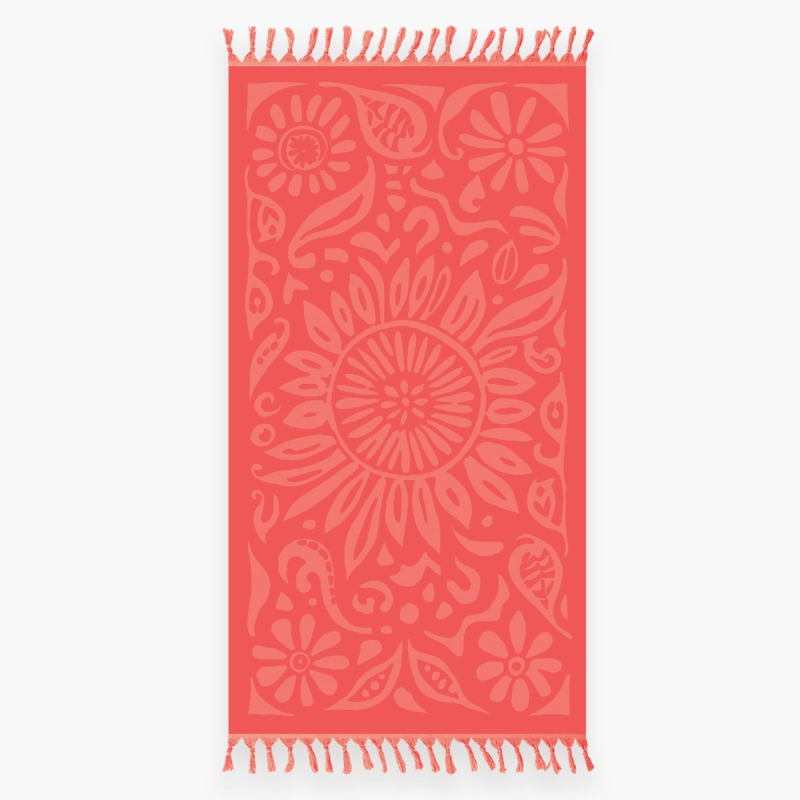 Πετσέτα Θαλάσσης (80x160) Nef-Nef Homeware Hazard Coral