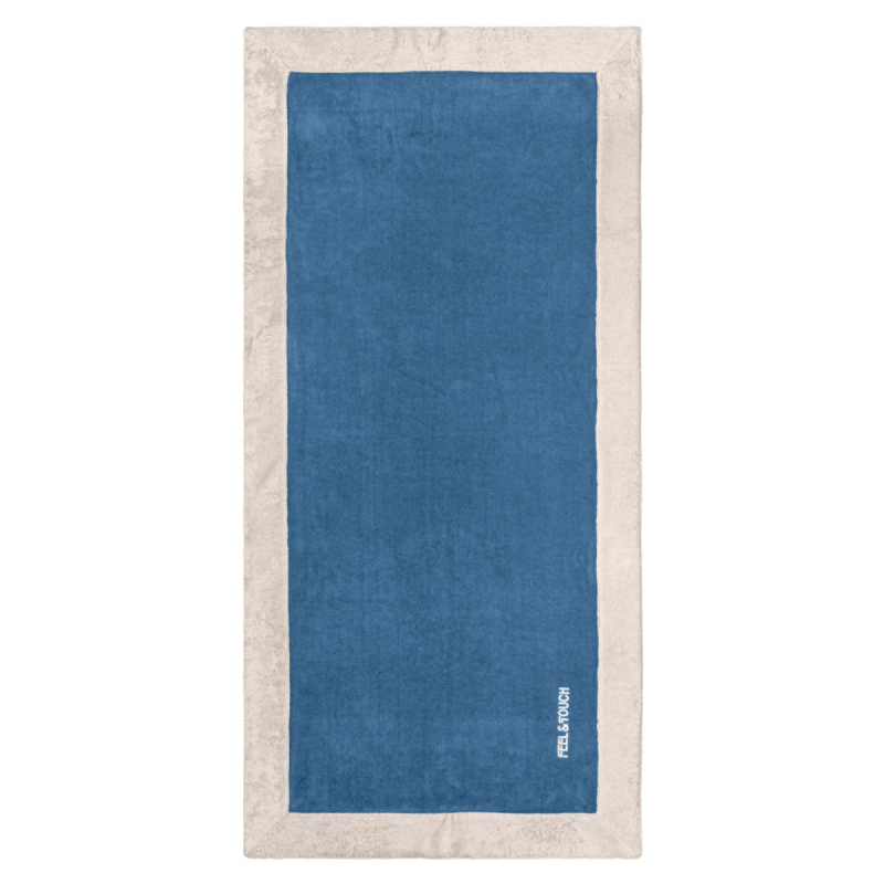 Πετσέτα Θαλάσσης (80x170) Feel & Touch Caribbean Denim