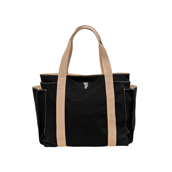 Τσάντα Θαλάσσης (47x20x36) Feel & Touch Cabo Black/Natural