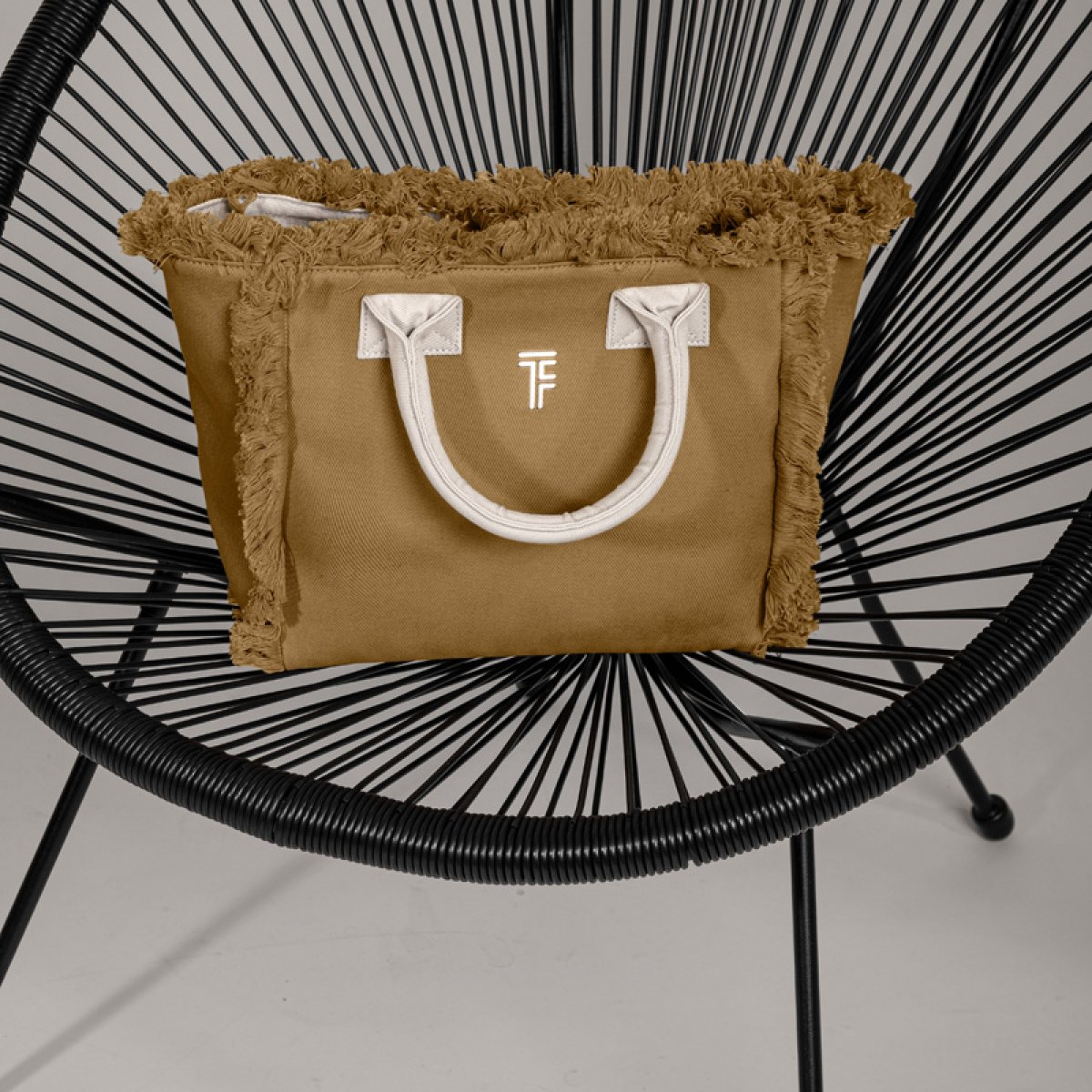 Τσάντα Θαλάσσης (26X16X24) Feel Touch Caribbean Mocca Ammos Home Τσάντες Spitishop