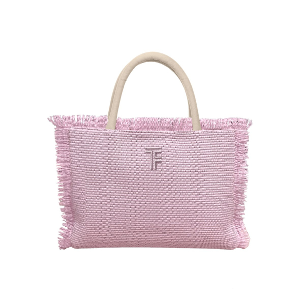 Τσάντα Θαλάσσης (36x14x29) Feel & Touch Tropical Pinky
