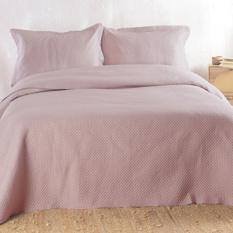 Κουβερλί King Size (Σετ 240x250) Rythmos Allure Powder