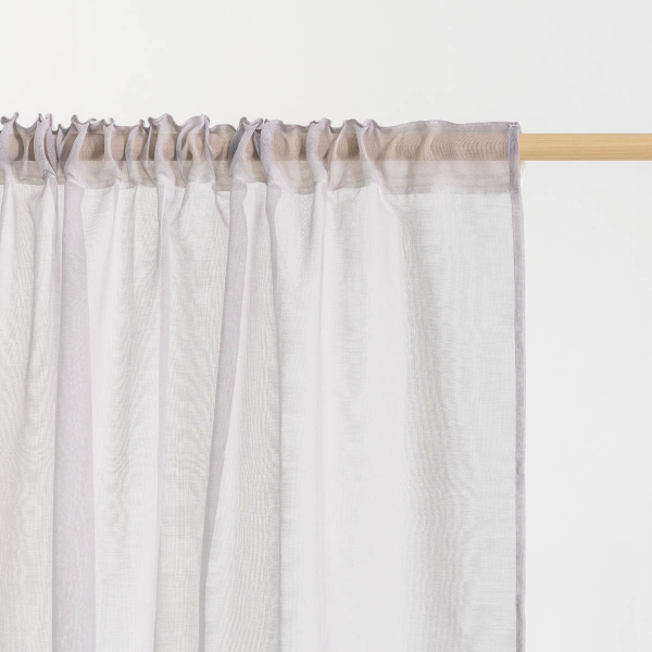 Κουρτίνα Παραθύρου (140x140) Με Τρέσα Easy Home Marimba Grey