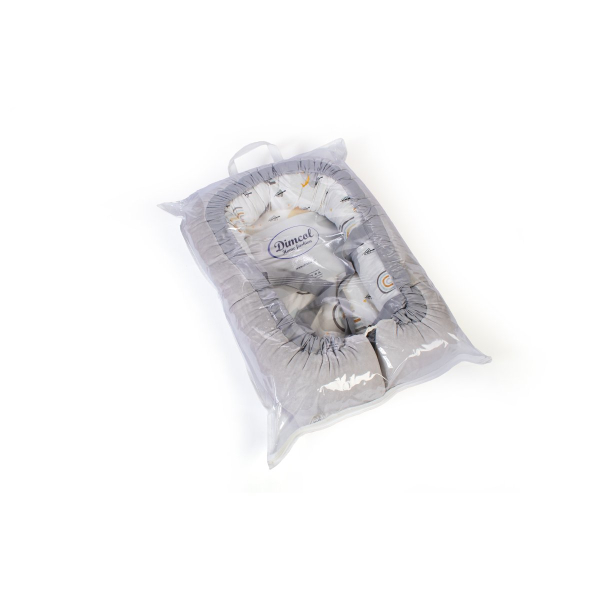 Φωλιά Ύπνου Dimcol Rainbow 01 White - Grey