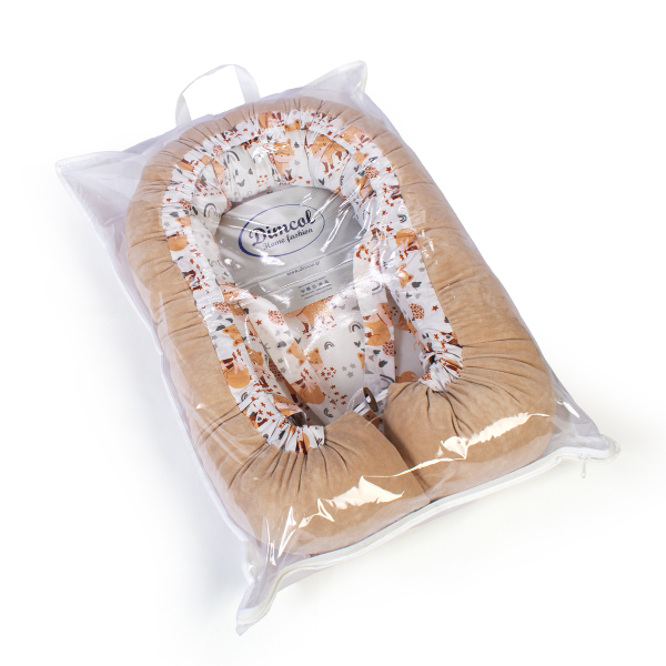 Φωλιά Ύπνου Dimcol Cute Fox 02 White - Beige
