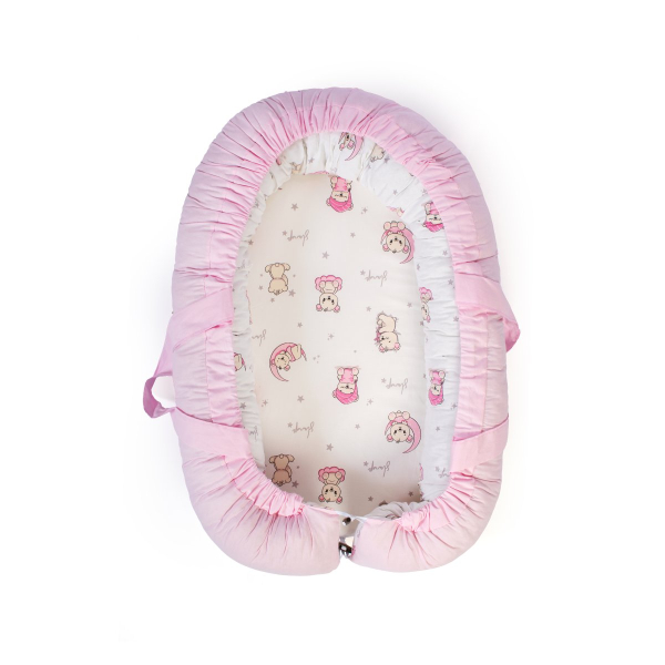 Φωλιά Ύπνου Dimcol Bear's Nest 04 White - Pink