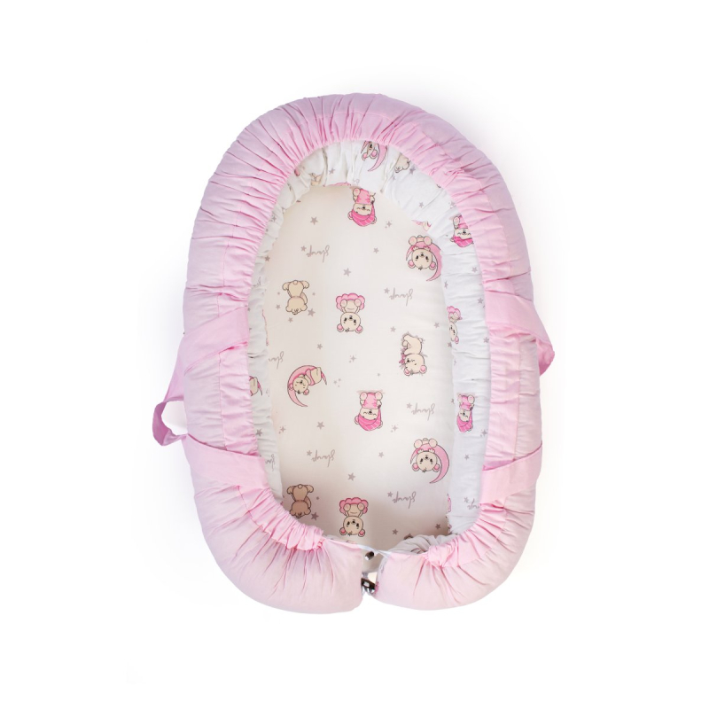 Φωλιά Ύπνου Dimcol Bear's Nest 04 White - Pink