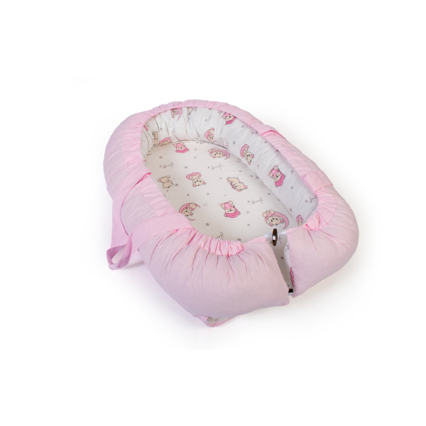 Φωλιά Ύπνου Dimcol Bear's Nest 04 White - Pink