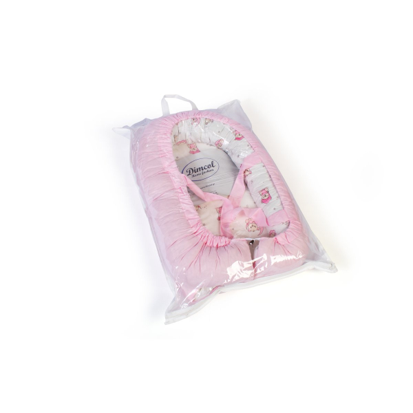 Φωλιά Ύπνου Dimcol Bear's Nest 04 White - Pink