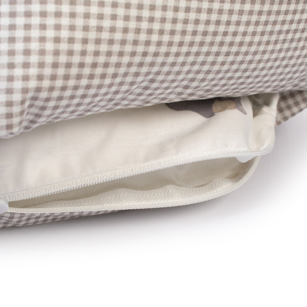 Φωλιά Ύπνου Dimcol Bear's Nest 05 White - Grey